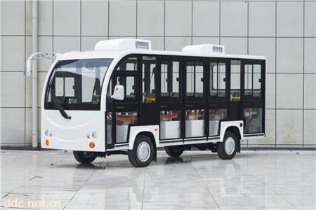  贵州14座燃油观光车14座景区不带门电动观光车